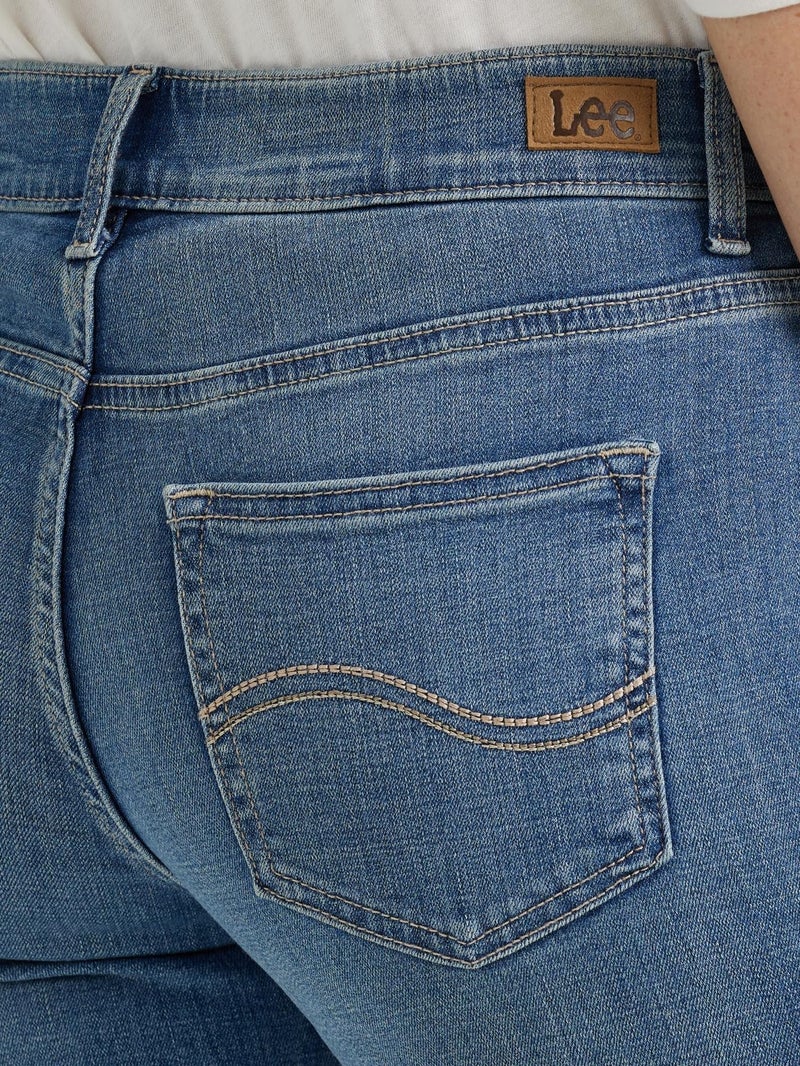 Lee Women's Ultra Lux Comfort with Flex Motion Bootcut Jean Majestic 4 Medium - Image 3